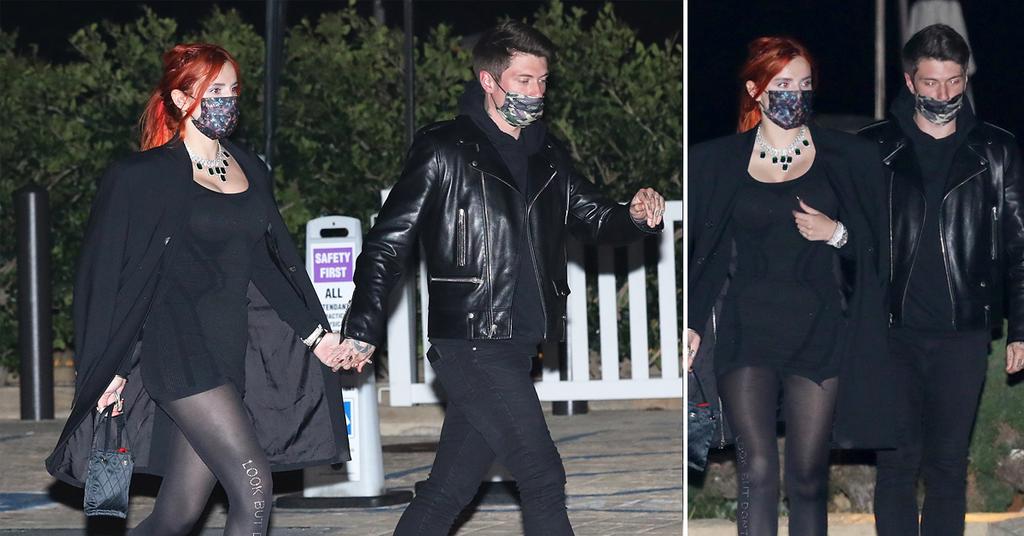 Bella Thorne & Benjamin Mascolo Hit Up Nobu Malibu In Matching Outfits