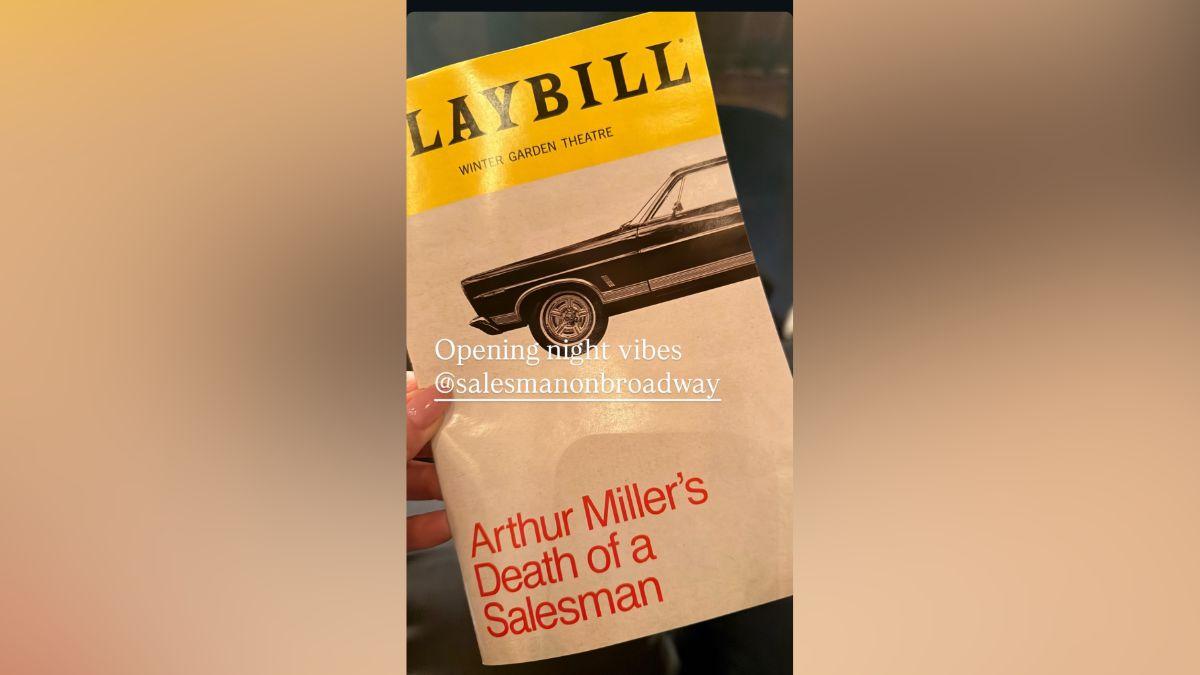 Image of Kelly Ripa and Mark Consuelos showed support for their son at the show's opening night.