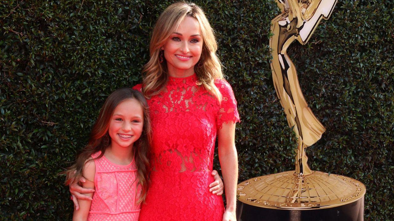 Image of Giada De Laurentiis and daughter Jade.