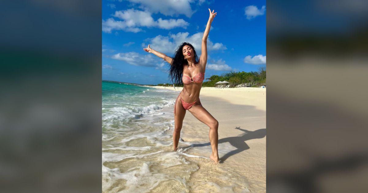 nicole scherzinger rock hard abs turks caicos fiance thom evans photos