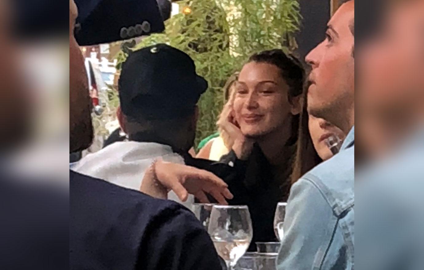 Bella hadid the weeknd hang out farm with yolanda 2