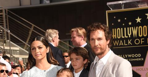 Matthew McConaughey Honored On The Hollywood Walk Of Fame