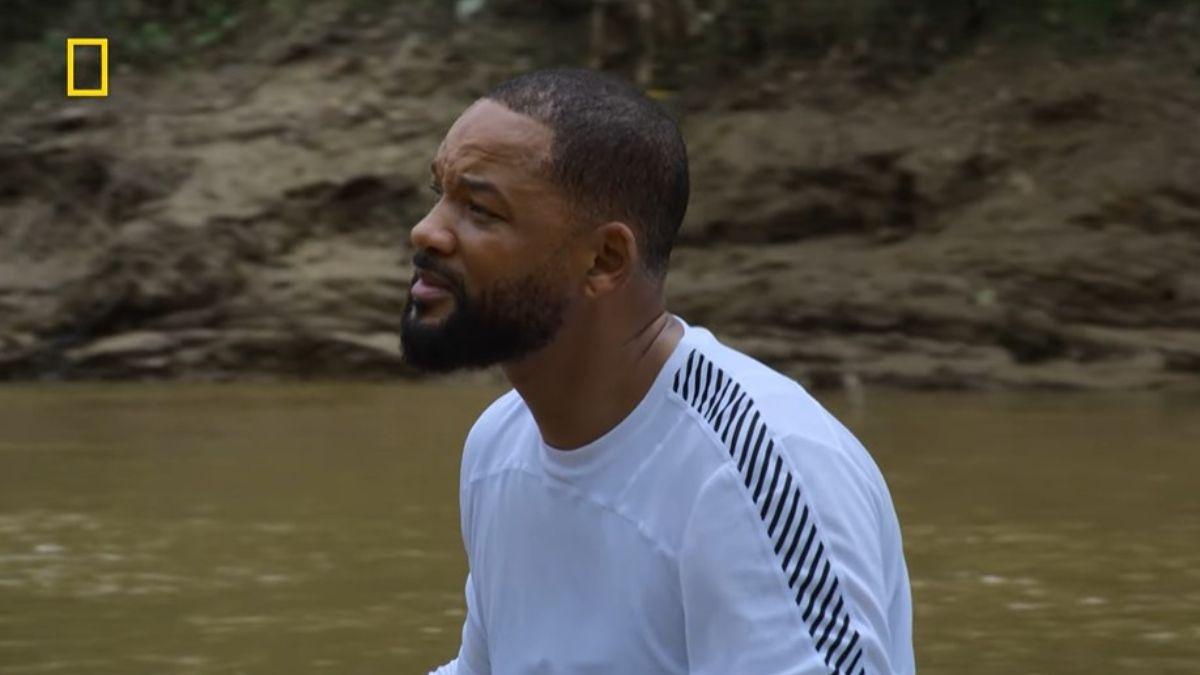image of Will Smith spoke about his experience hunting an anaconda.