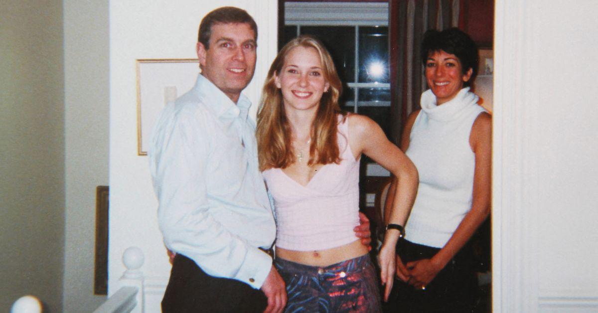 photo of Prince Andrew is linked to Jeffrey Epstein through Virginia Giuffre