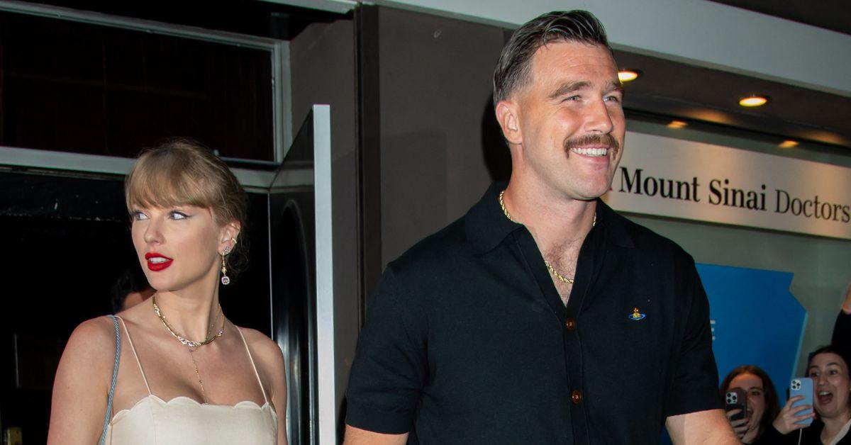 Image of Taylor Swift and Travis Kelce have been dating since September 2023.