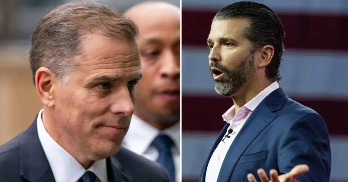 image of Neither Donald Jr. nor Eric has officially responded to the challenge.