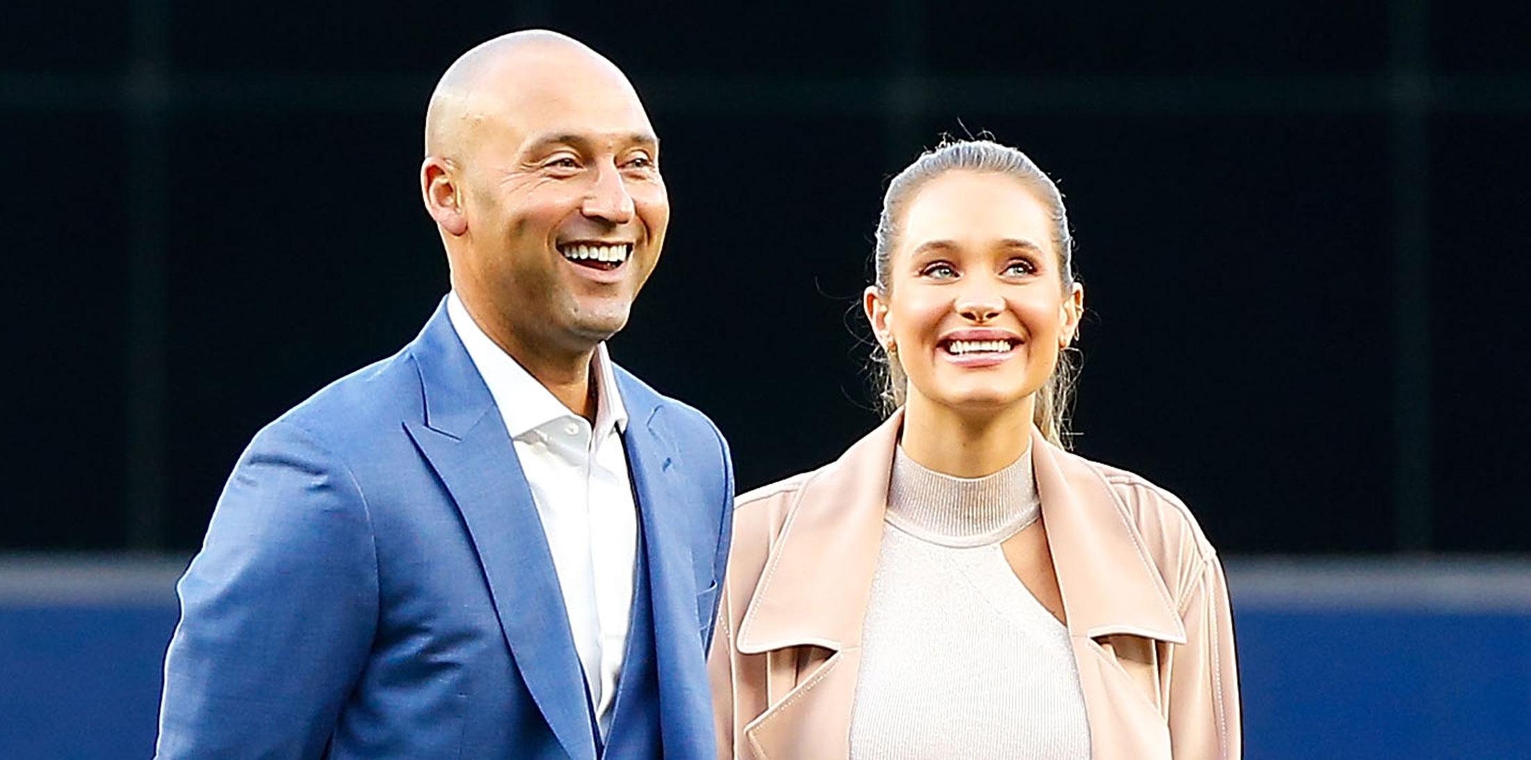 Derek Jeter With Daughter Bella