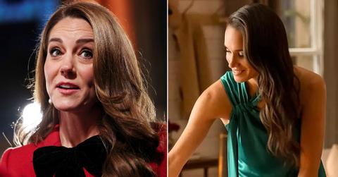 photo of Kate Middleton and Meghan Markle.