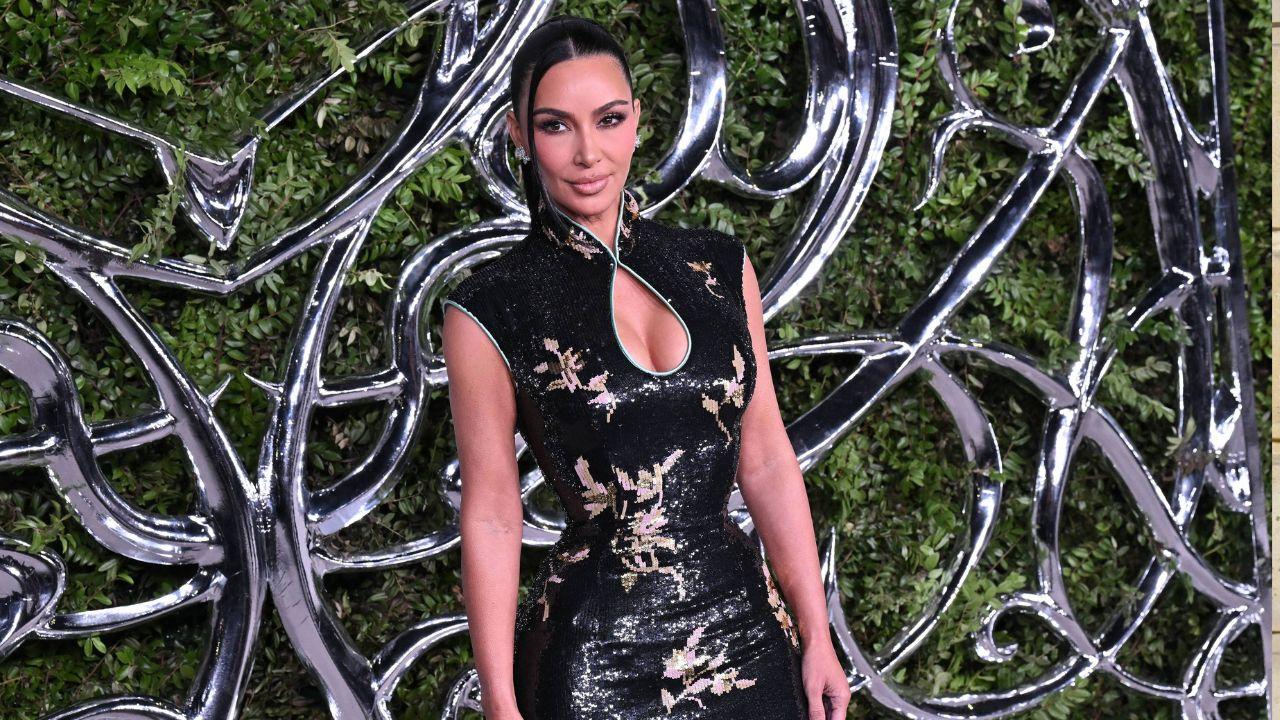 image of Kim Kardashian and Lewis Hamilton went to the Lucas Museum of Narrative Art opening night event.