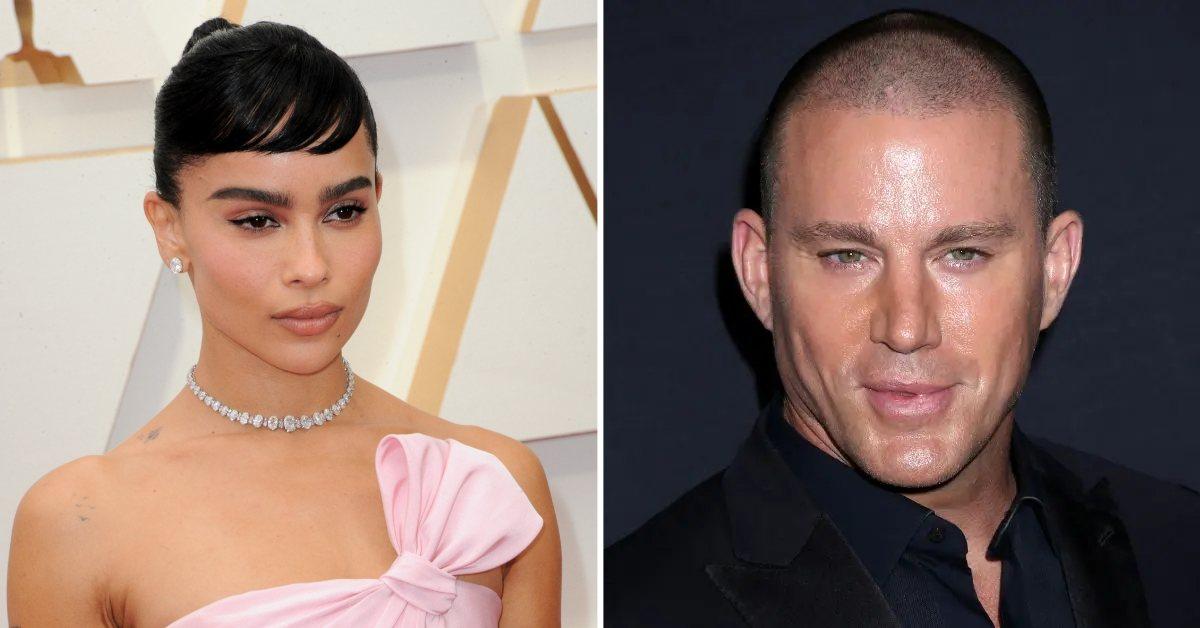 Composite photo of Zoe Kravitz and Channing Tatum