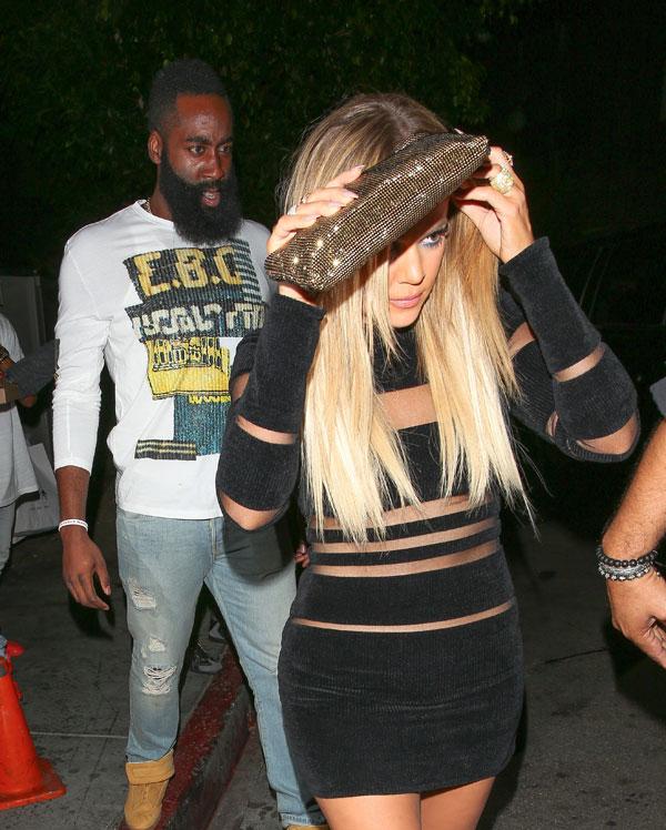 Khloe kardashian james harden2