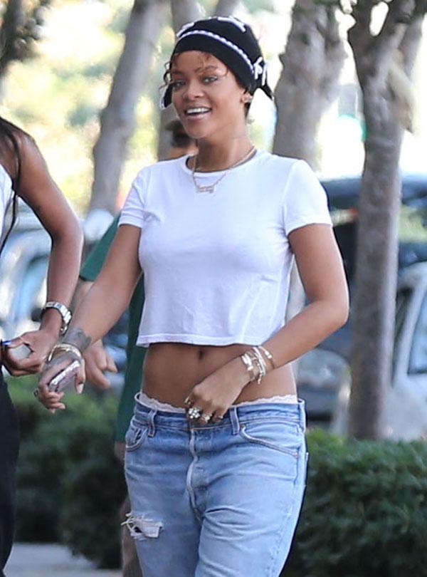 Rihanna weight gain