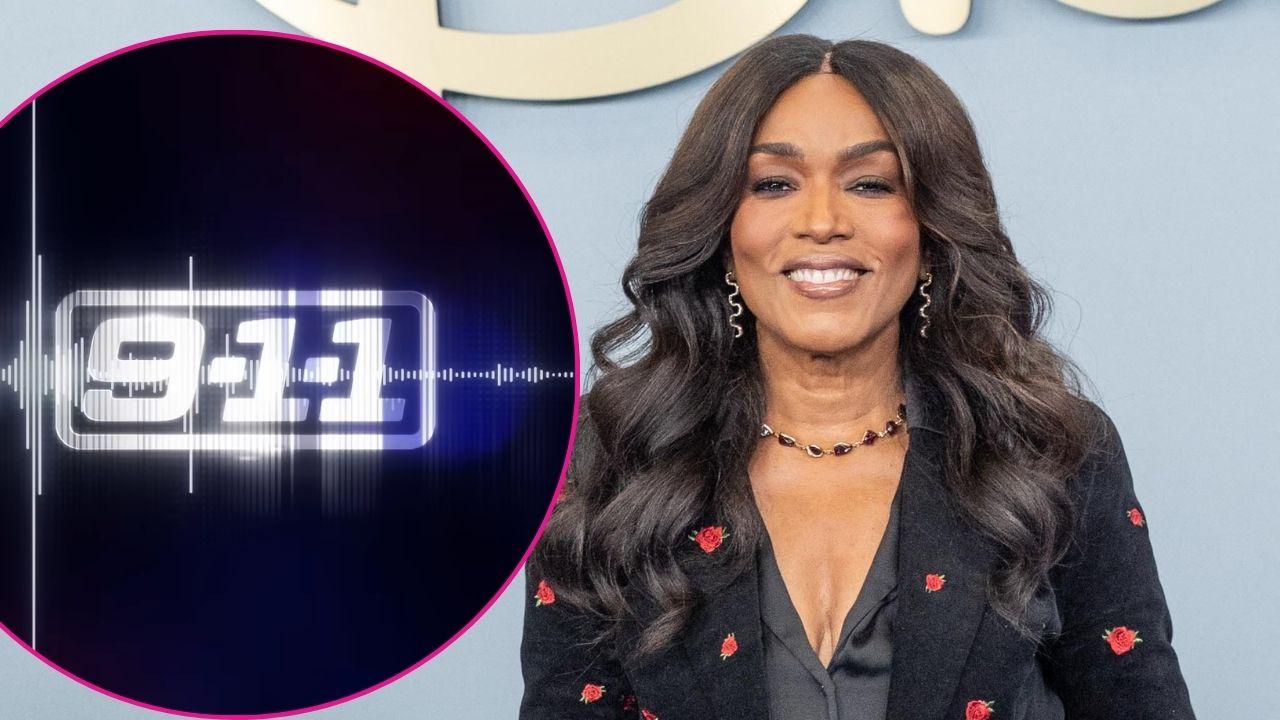 Composite photo of Angela Bassett and the '9-1-1' teaser.