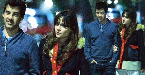 Zooey deschanel pregnant dinner
