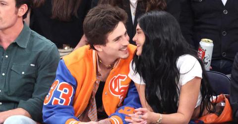 image of Timothée Chalamet and Kylie Jenner.