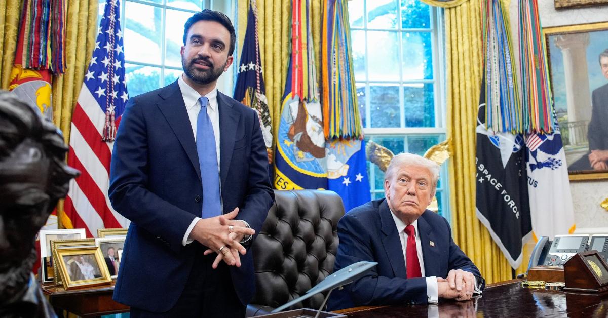 Image of Zohran Mamdani and Donald Trump appeared friendly during their meeting.