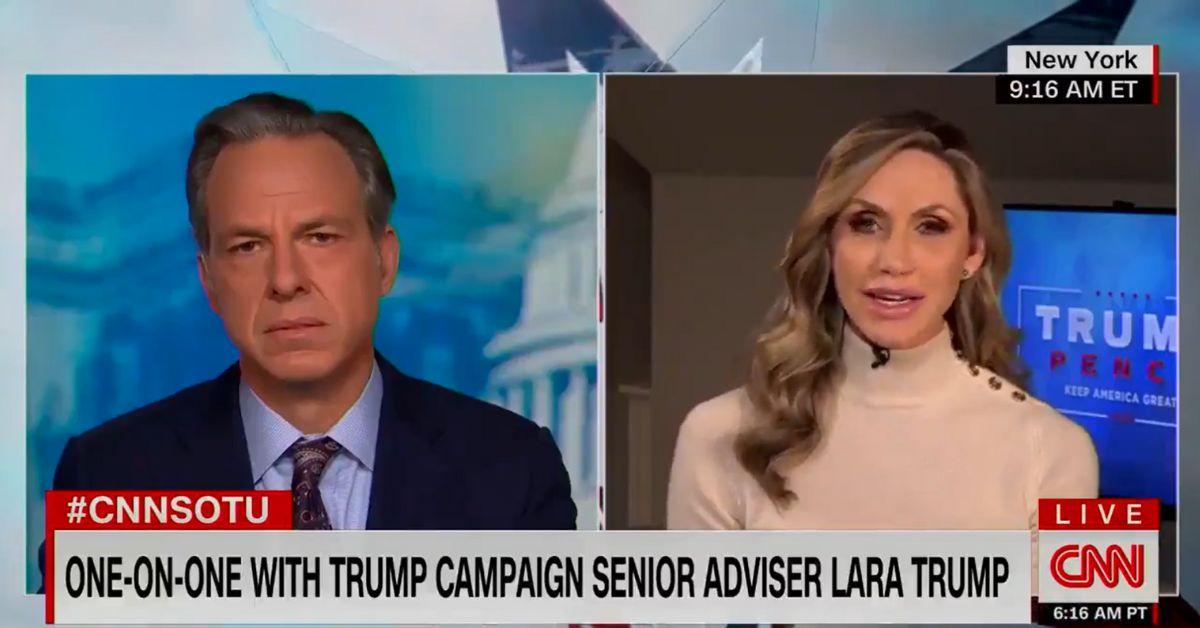 jake tapper apologized lara trump joe biden cognitive abilities