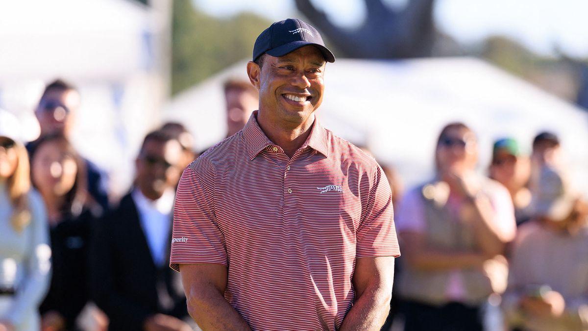 Photo of Tiger Woods.