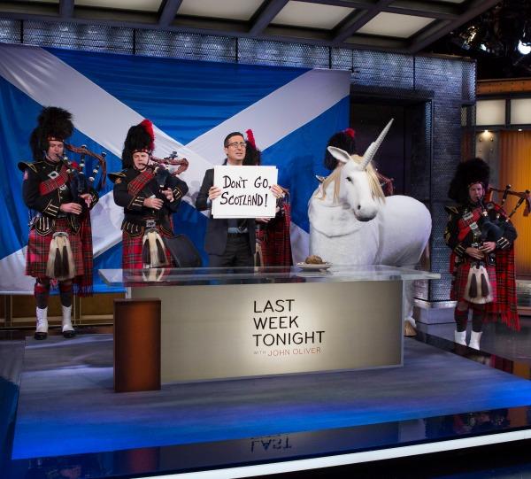 John Oliver explains Scottish Independence on Last Week Tonight