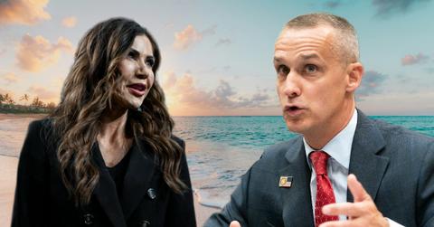 Photo of Kristi Noem and Corey Lewandowski