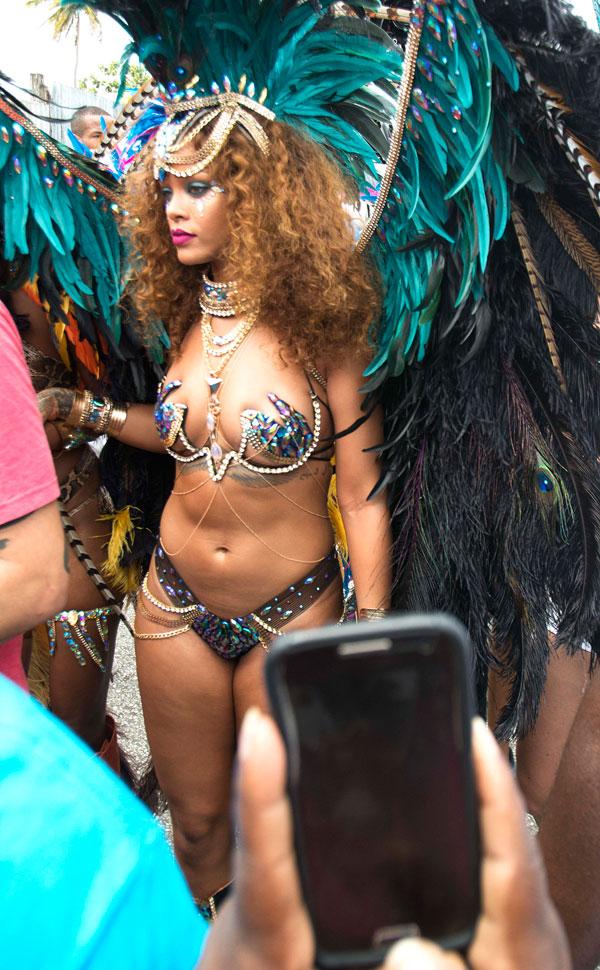 Rihanna carnival barbados2