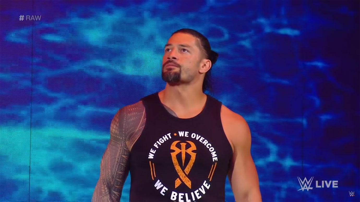 Roman Reigns Returns To The Ring & Reveals His Cancer Is In Remission