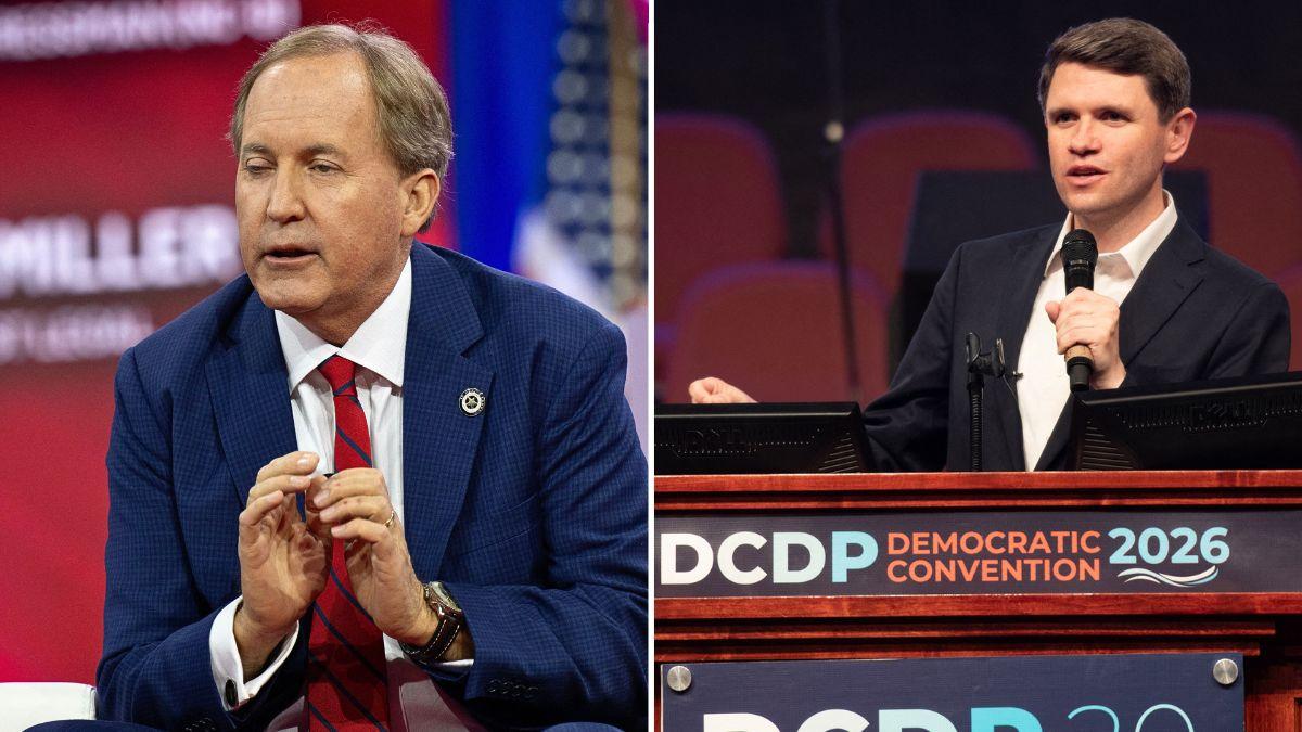 Ken Paxton , James Talarico