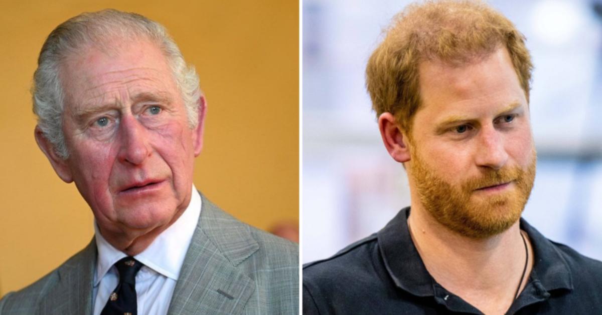 king charles told prince harry meghan markle cant visit queen