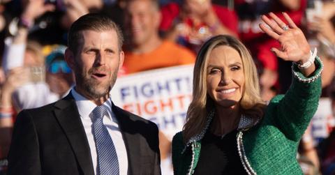 pic of Lara & Eric Trump.