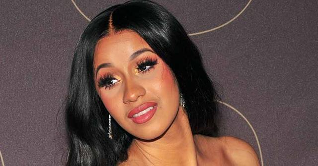 Cardi B Reveals Her Huge Baby Bump & Says She Is 'Finally Free'