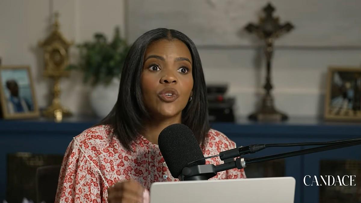 image of Candace criticized the Trump administration. 