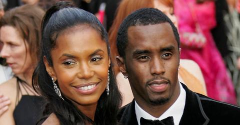 Photo of Kim Porter and Sean 'Diddy' Combs.