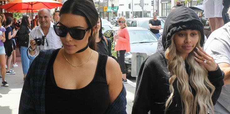 Kim kardashian doesnt trust blac chyna pregnant hr