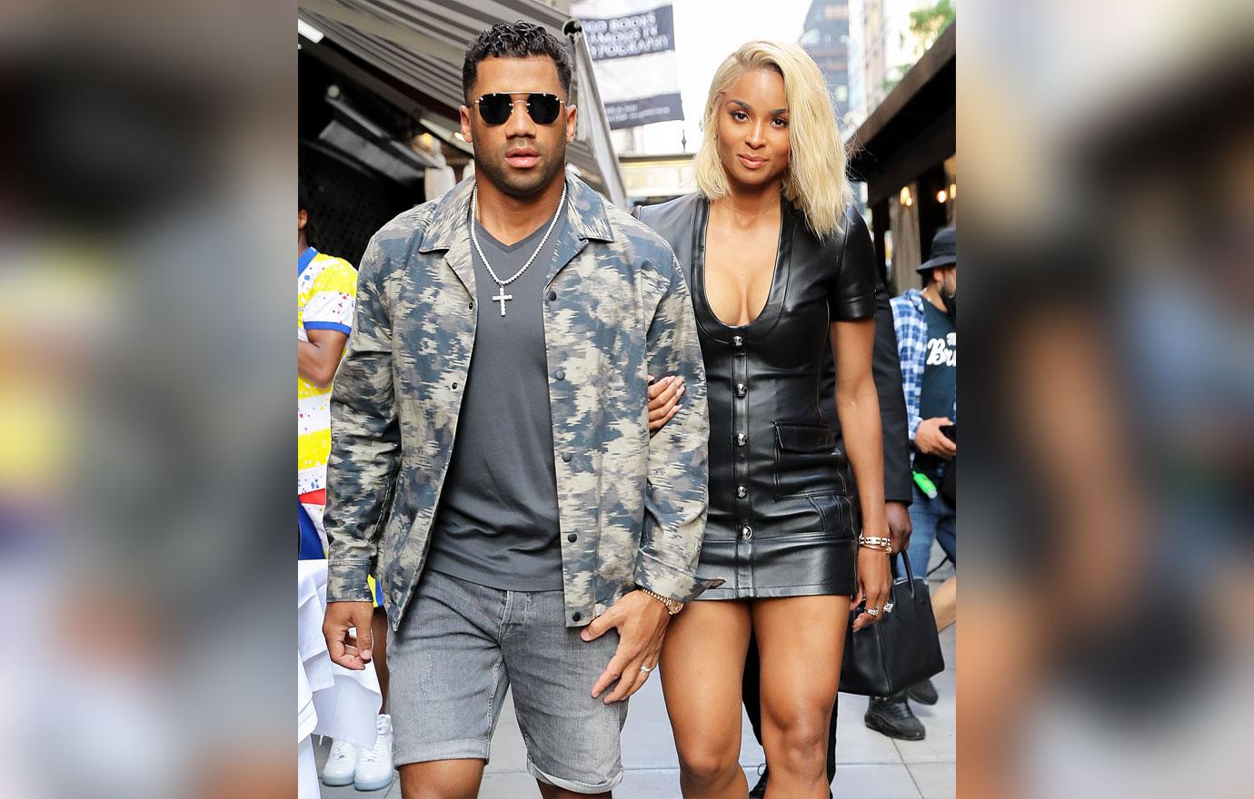 ciara russell wilson arm in arm