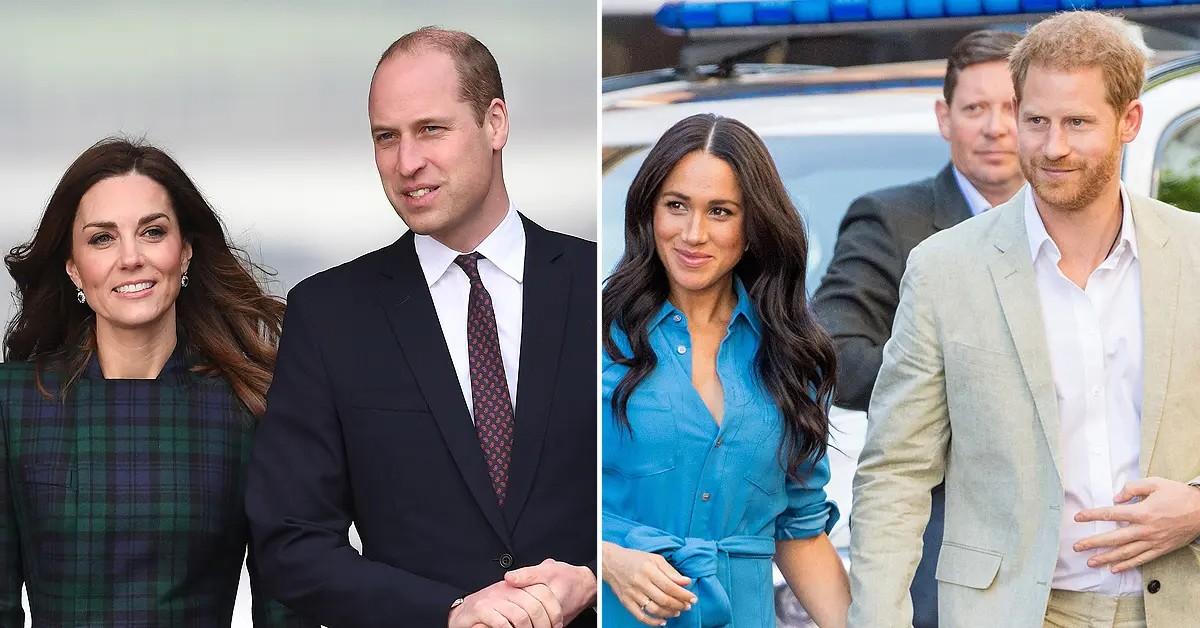 Prince William & Kate Middleton 'Cut' Out Prince Harry & Meghan MArkle