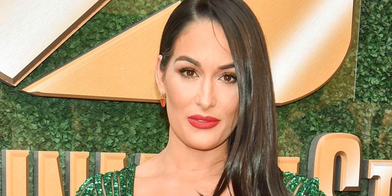 Nikki Bella benefit green dress