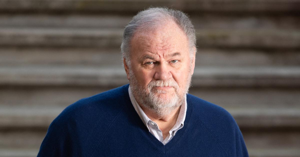 Image of Thomas Markle is prepared to have another surgery to remove a blood in his thigh.
