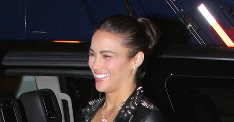 Paula Patton steps out her Tribeca hotel this evening for dinner date with a female friend