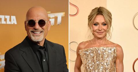 Composite photo of Howie Mandel and Kelly Ripa.