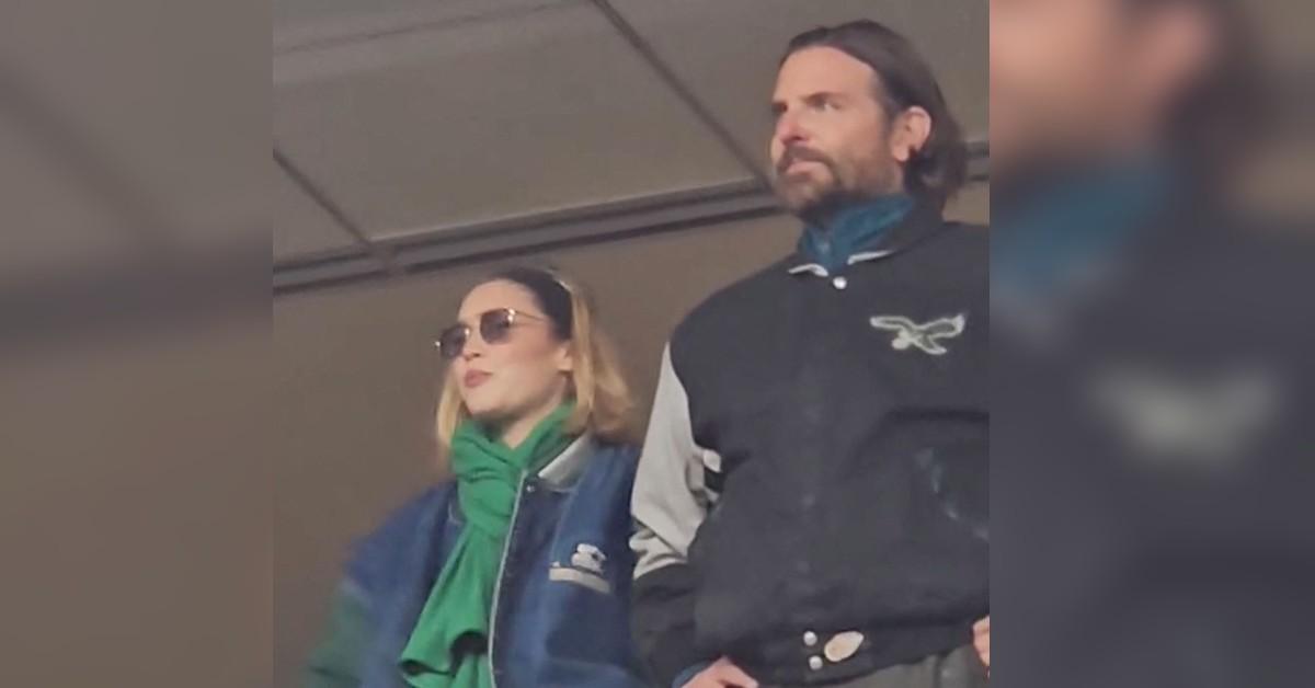 bradley cooper gigi hadid eagles game rz