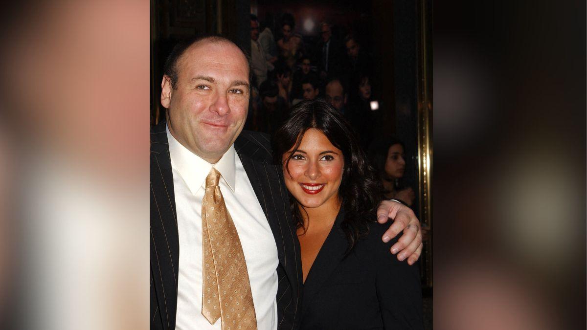 photo of james gandolfini and jamie lynn sigler
