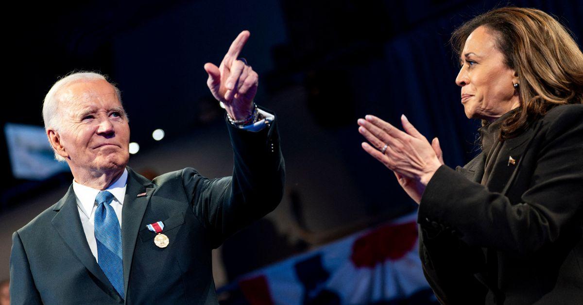 Photo of Joe Biden and Kamala Harris