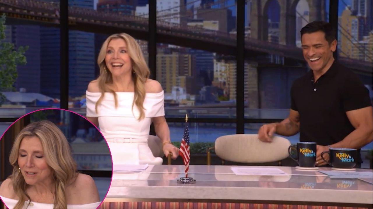 Image of Sarah Chalke admitted she thinks oversharing is genetic and she 'gave it' to her daughter.