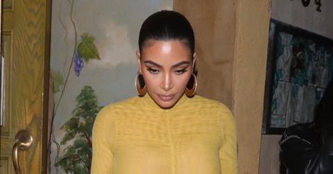 Kim Kardashian Stuns In Curve-Hugging Dress For David Letterman Show Taping