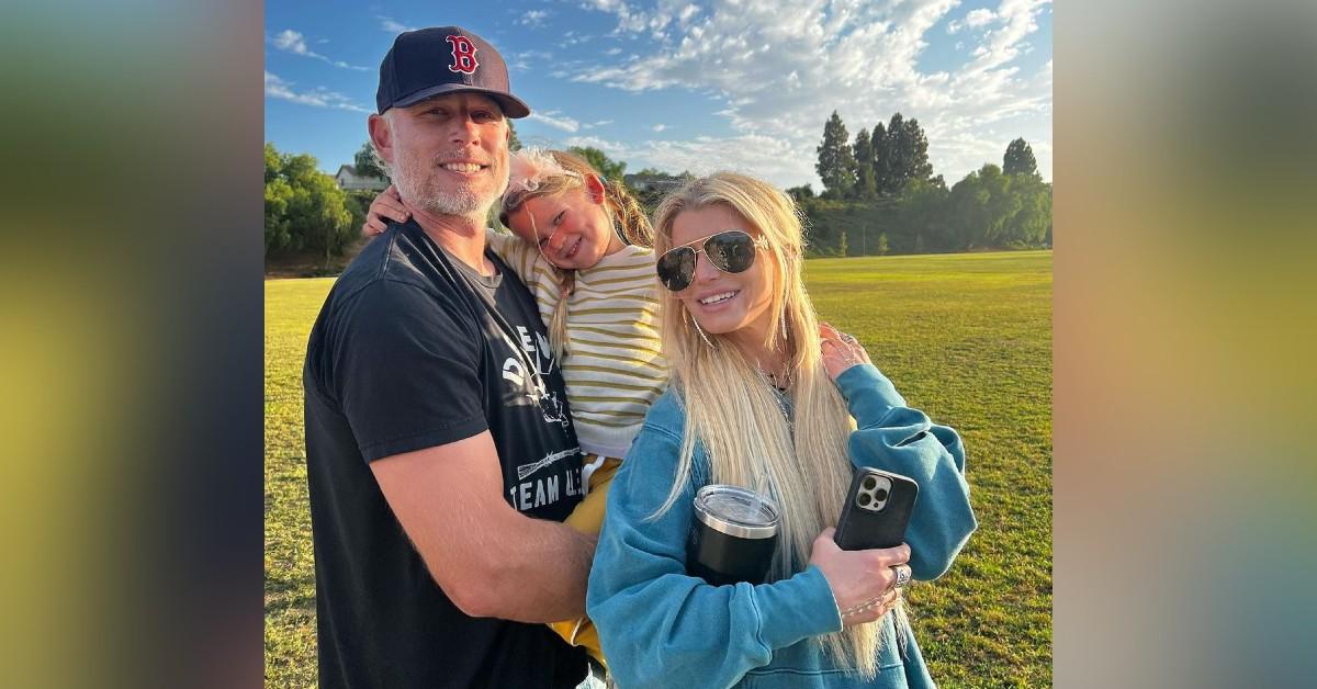 Jessica Simpson & Eric Johnson Send Daughter Birdie Off To Pre