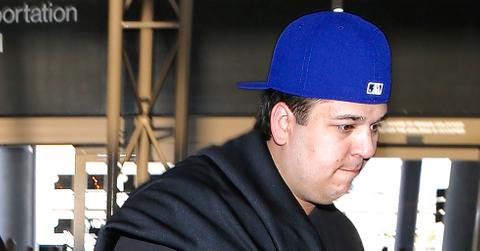 Rob Kardashian and Kris Jenner depart to France **FILE PHOTOS**