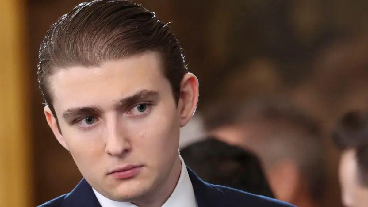 Photo of An insider claimed Barron Trump ended a romantic relationship in November 2025.