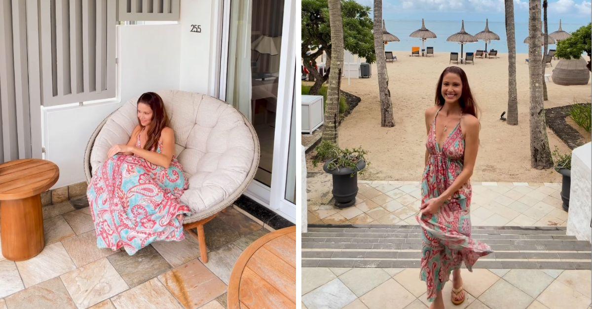 image of The actress hasn’t publicly posed in swimwear in over 20 years.