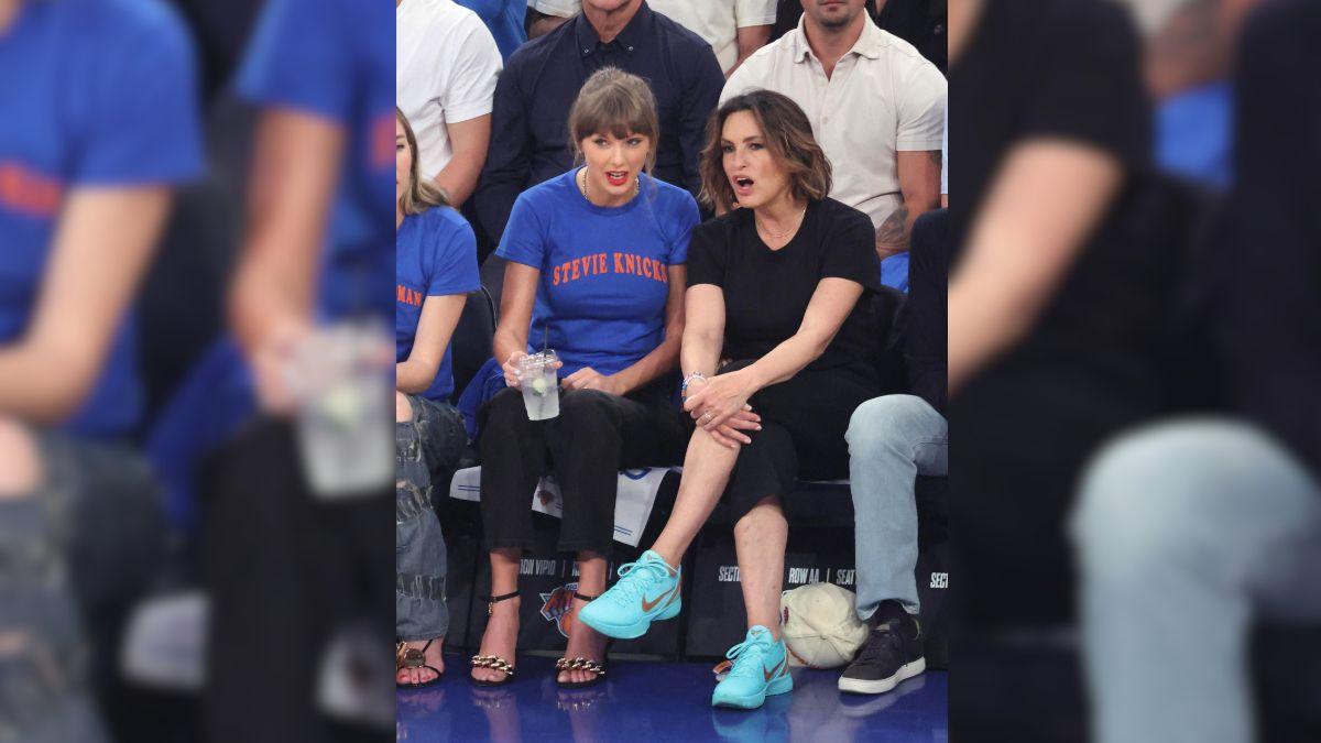 Image of Taylor Swift attending the New York Knicks vs. San Antonio Spurs NBA Finals match sparked wedding venue rumors.