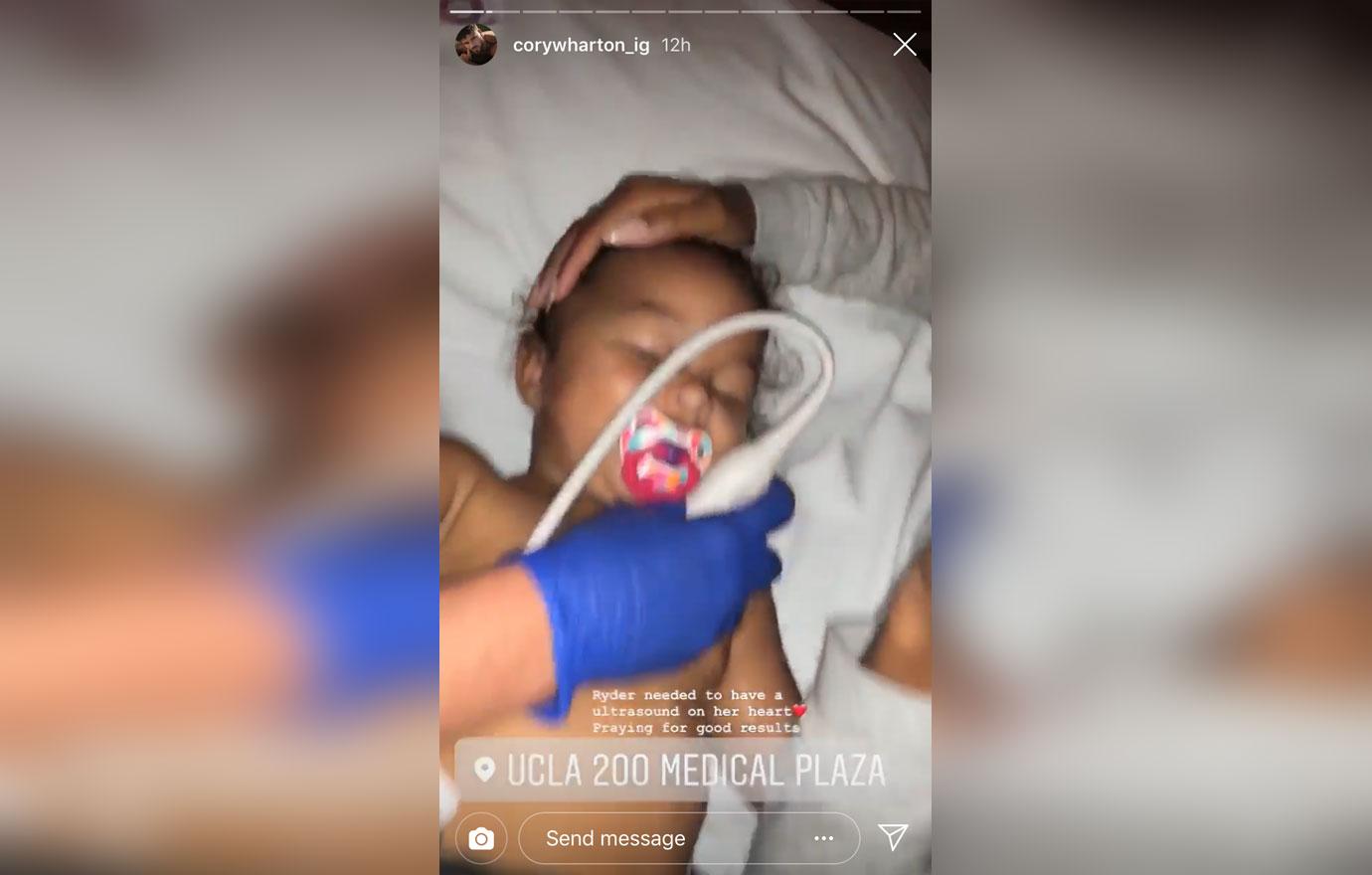 Cheyenne Floyd And Cory Wharton S Daughter Ryder Hospitalized